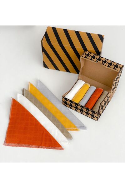 FG Store Single Layer Pack of 10 100% Cotton Muslin Fabric Baby Mouth Wipes (20/20 CM)