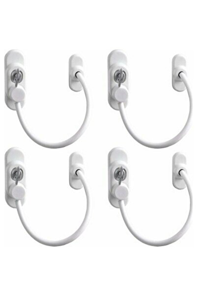 HIRDAVATÇIM06 Kidmix 5 Pieces Steel Rope Window Safety Burglar Child Lock