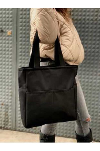 Moda Bu Women's Black Sports Handbag