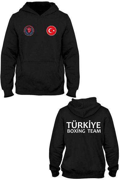 Pisa Art Εθνική ομάδα πυγμαχίας Τουρκίας - 3 Μαλακό Unisex ιδρώτα