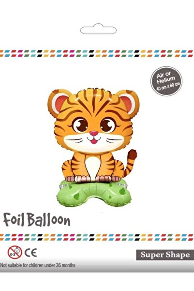 BEY AMBALAJ Cat Figured Self-Standing Standing Balloon 40X60Cm