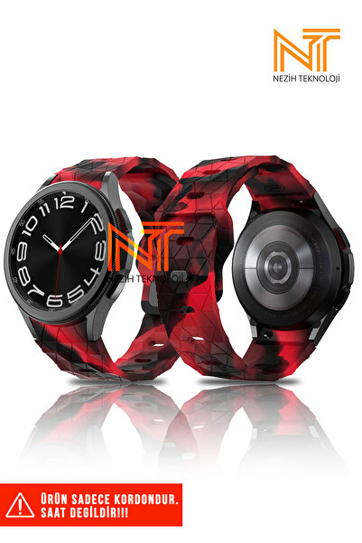 Nezih Case Samsung Galaxy Watch Fe / 4 / 5 / 5 Pro / 6 / 7 40 42 44 46mm Uyum...