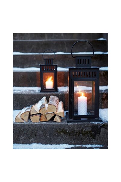 IKEA Fener Mumluk - Siyah - 28 Cm