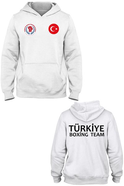 Pisa Art Εθνική ομάδα πυγμαχίας Τουρκίας - 3 Μαλακό Unisex ιδρώτα