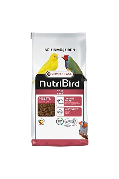 Versele Laga Nutribird C15 Kanarya Finch Pelet Yem 250gr Deneme Paketi