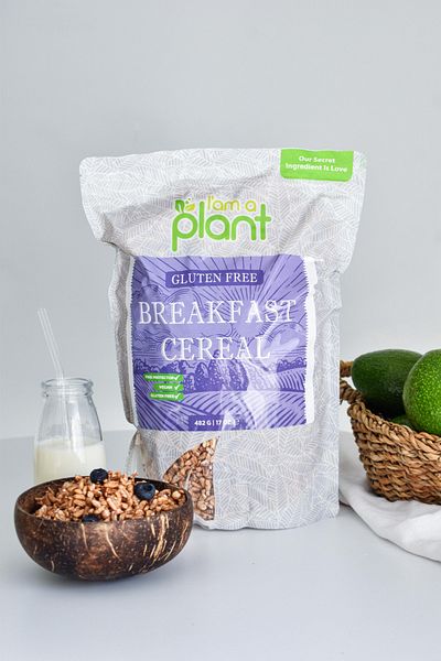 I am a plant Healthy Gluten-Free Cocoa Rice Burst - Snack 482 gr