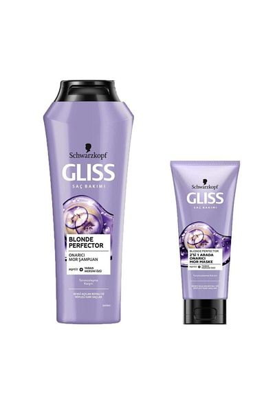 Gliss Blonde Perfector Anti-Orange Hair Care Set of 2