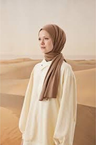 Sedef شال قطن ممشط من فرو المنك مقاس 70x200