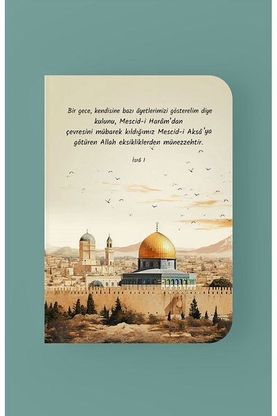 Dava Adamı Yayınları A6 Lined Isra Mini Notebook