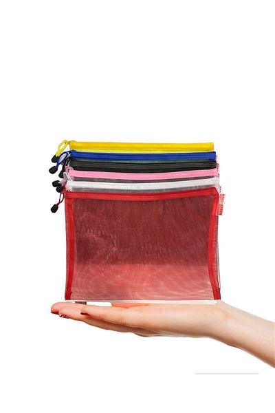 Südor A5 File - With Mesh and Zipper, Pack of 6