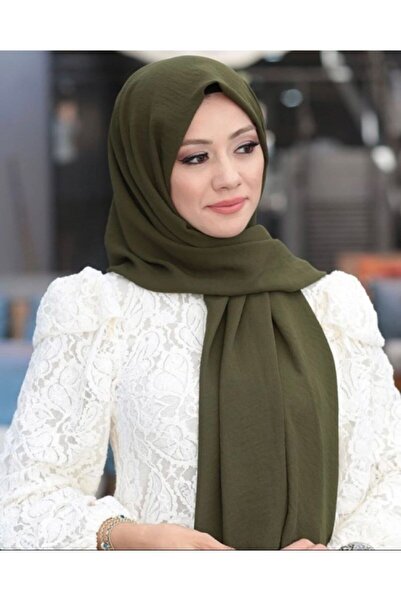 Sedef Green Cazz Shawl - 70x200