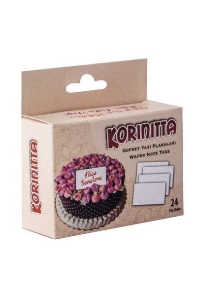 Korinitta 24-Piece Rectangular Wafer Writing Plates