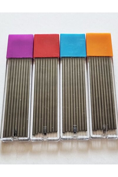 Modellino 4 Tubes 2mm - 90mm Length Pencil Lead, 4x9 Tips Large Design 2.0