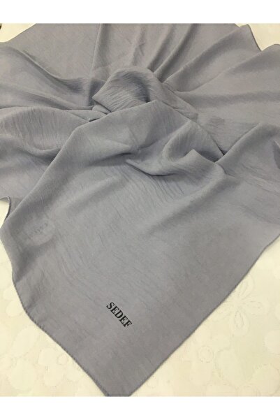 Sedef Cazz Eşarp,gümüş,110x110