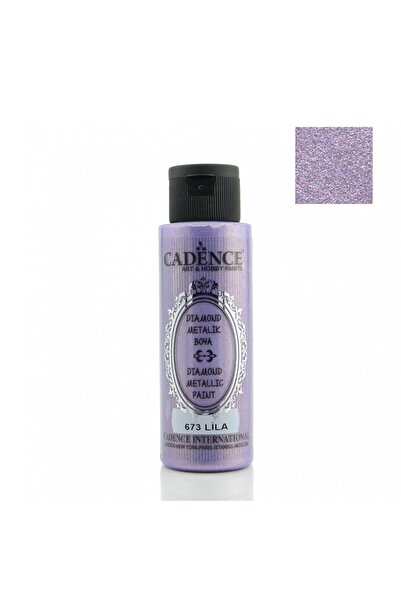 Cadence Diamond Metalik Boya 673 Lila 70 ml