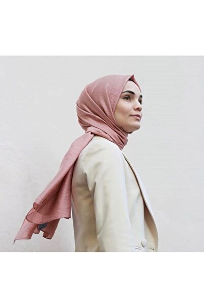 Sedef Pink Cazz Shawl - 70x200