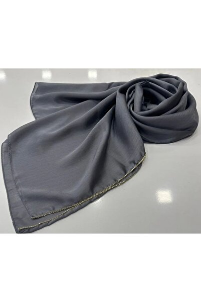 ALLURİNG Stoned Edge Janjan Evening Dress Shawl-DESEN-06