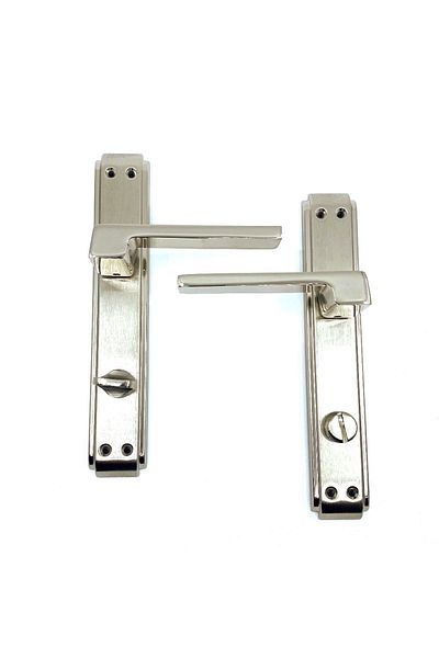 Sofuoğlu Anka/anka Mirrored (WC) Door Handle Nickel Satin (RIGHT)