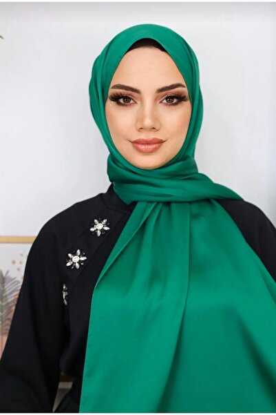 Trablus كوبي ساتان - شال فستان سهرة من حرير دبي