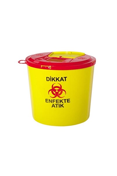 Elissa 1.3 Litre Tıbbi Atık Kovası- 3 Ad.