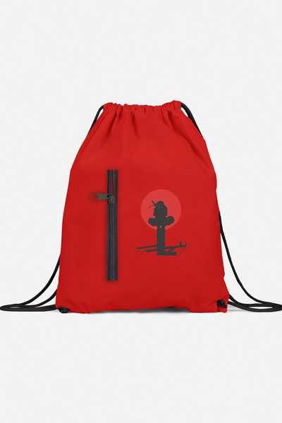 herotasarım حقيبة ظهر رياضية ساسكي ناروتو مع جيب bll4419