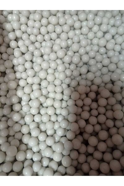 hediyehobihersey White Cake Decoration 10 mm 100 Gr Dragee Sugar