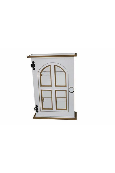 Biyenne Keychain Wall Shelf - with Wooden Cover