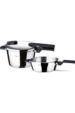 Fissler set quatro intensa 8&4lt clearance