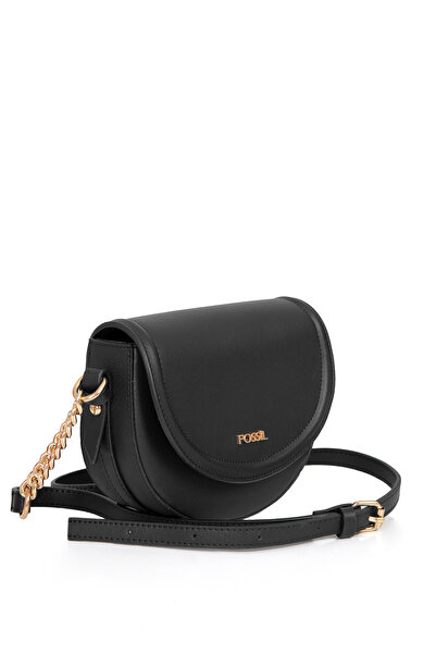 Fossil Women's Black Shoulder Bag - 05FM24K1119 Model