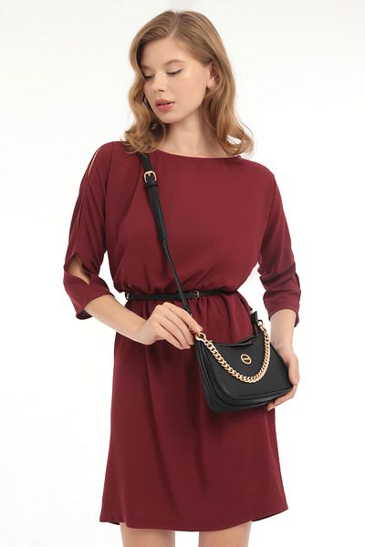 Fossil Women's Black Shoulder Bag - Model 05FM24K1113