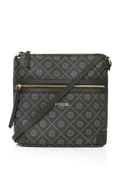 Fossil Women's Black Shoulder Bag - 05FM24K1107 Model