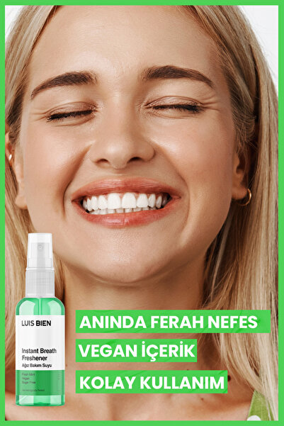 Luis Bien Vegan Ağız Bakım Spreyi 30 ml – Nane Aromalı Ferah Nefes, Ağız Kokusu Önleyici