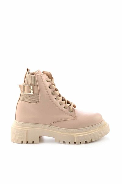 Bambi Beigefarbene Stiefel und Stiefeletten für Damen02678020009