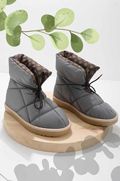 Bambi Cizme și cizme de damă cu parașuta gri K 02651110067