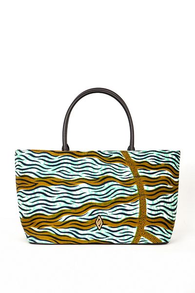 ARON 2303 African Green Women's Hand and Shoulder Bag