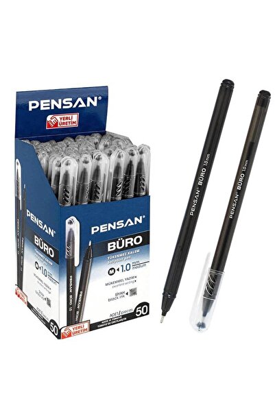 Adana Pasta Malzemeleri PENSAN BÜRO TÜKENMEZ KALEM 1 MM SİYAH