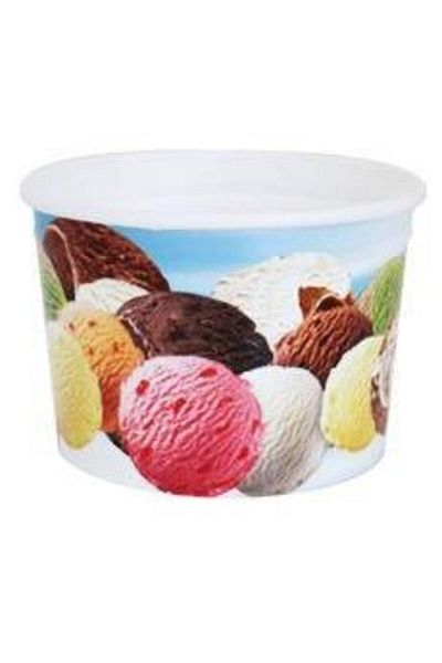 BENCUP Ice Cream Cap 200 Cc Pk:25 Pieces