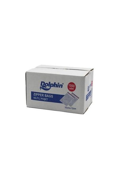 Dolphin Dolphin Ziplock Bag 10*12 Cm Box 10*pk:100 Pieces =1000 Pieces