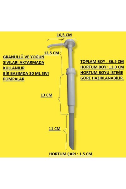 SELANİKLİ Selanikli Granüllü Sıvı Sabun Pompası 30 ml (YOĞUN SIVILAR IÇİN AKT...
