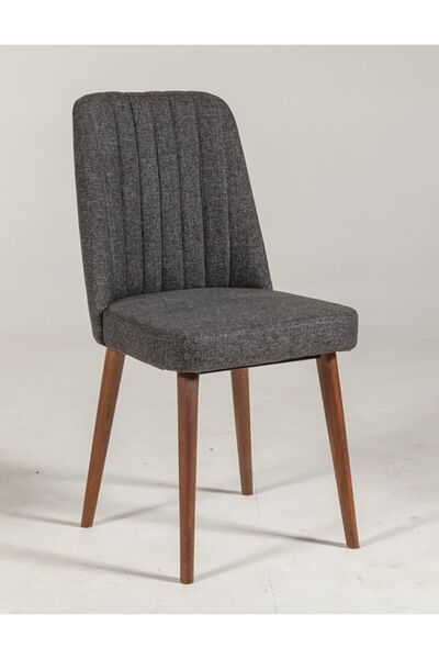 REYSA MOBİLYA Sembol Sandalye Ceviz Antrasit