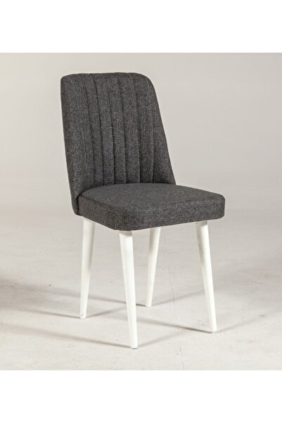 REYSA MOBİLYA Sembol Sandalye Beyaz Antrasit