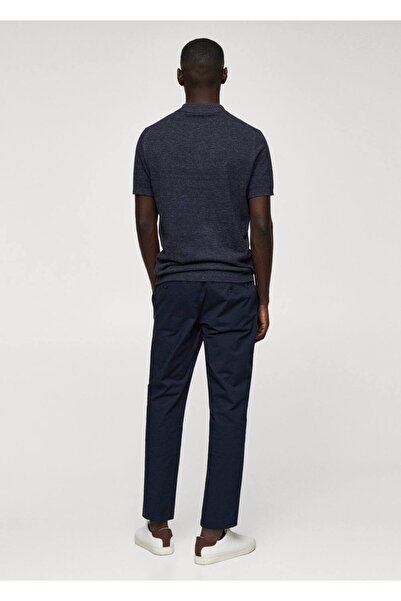 MANGO Man Poloshirt aus Baumwollstrick