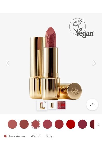 Oriflame Giordani Gold Eternal Glow Ruj SPF 25 Luxe Amber