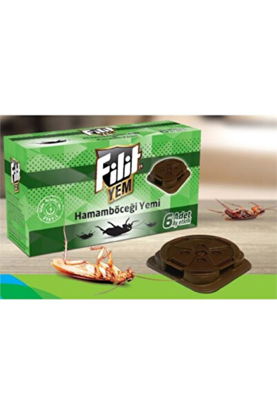 Pareyra 6 ADET KARINCA VE HAMAM BÖCEK YEMİ 6AY ETKİLİ - İSTASYON - 9GR (44Pyr34)