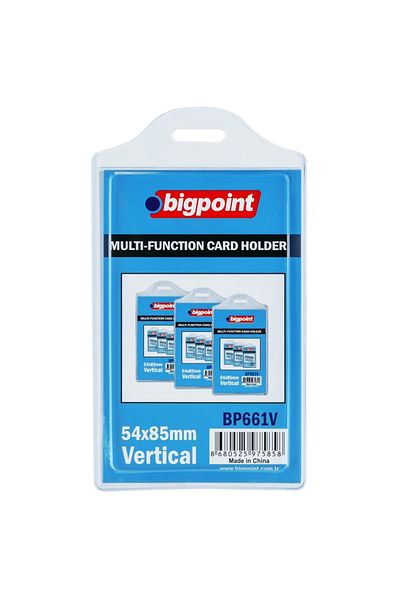 Bigpoint Multi-Purpose Card Container Vertical 54x85mm