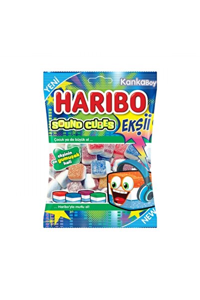 Haribo Ekşi? Sound Cubes 70gr. 24 Adet Jeli?bon