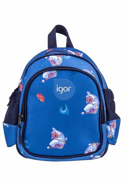 IGOR Unisex Παιδικό σακίδιο πλάτης - Νηπιαγωγείο, Bp1001sharkskın