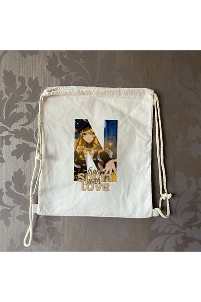 Kupabaskıcısı Genshin Impact Navia Letters Series - Backpack