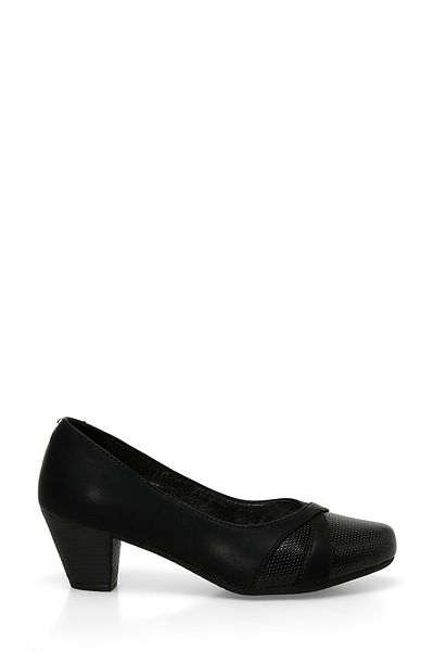 Polaris 162989.SZ4PR Черни дамски обувки на висок ток