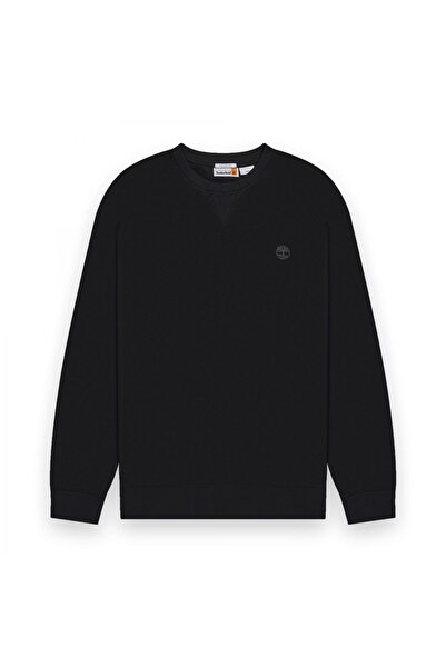 Timberland سويت شيرت رجالي أسود من Tb0A2Bnk Ls Exeter River Basic